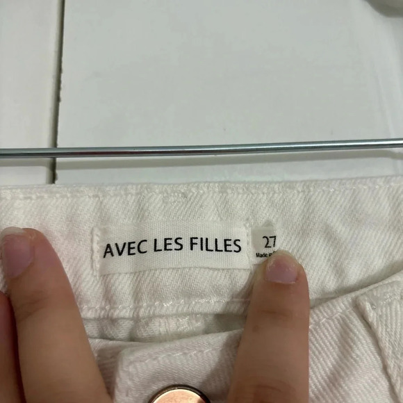 Avec Les Filles Straight Leg Jeans - Picture 5 of 5